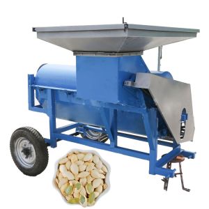 380V Three Phase Pumpkin Seed Harvester For Sale Separating Extractor Machine