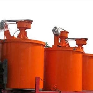 Quality 5.5kw 0.99t Mining Mixer Lifting Agitation Mineral Processing Equipment for sale