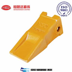 DH258 DH220 2713Y1217 2713Y1217RC DOOSAN Bucket Teeth Thickened Tooth Body