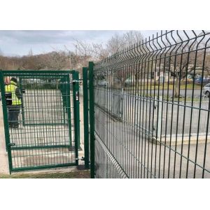 Welded Wire Mesh Fence Panels With Triangle Shape used For Garden