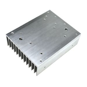 ISO9001 Brushing Extruded Heat Sink Profiles With Wood Precision Machining