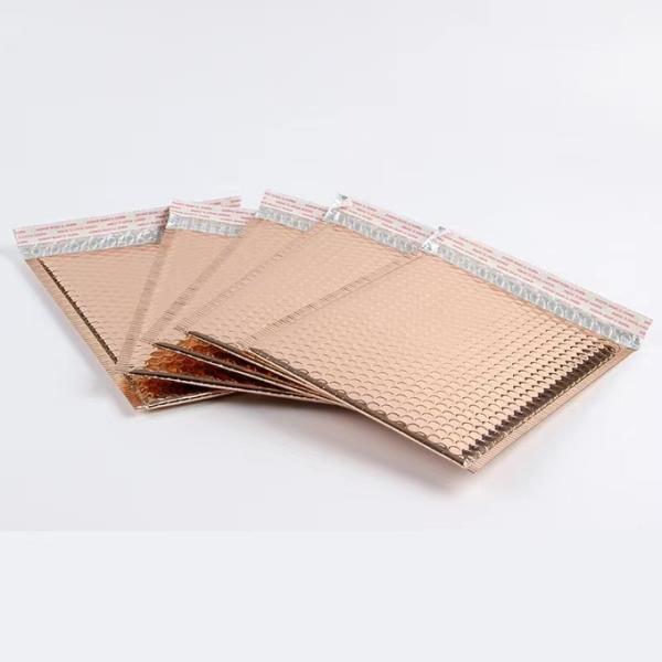 PE Aluminized Film Metallic Poly Mailers 180GMS-220GMS