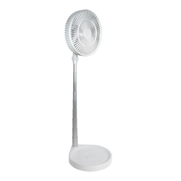 Personal Oscillation Stand Fan Rechargeable Battery Electric Foldable Pedestal