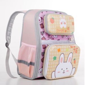 Quality Chilrden School Bags DIY Waterproof Backpack Detachable Plastic Zipper EVA for sale