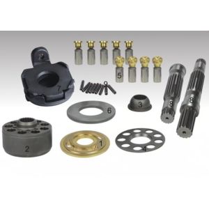 Hydraulic piston pump parts Kawasaki K7V63 gear pump/pilot pump