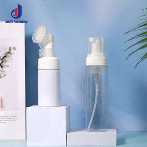 Sealing Type White Plastic Shampoo Bottles 100ml - 200ml Foam Pump Bottle With