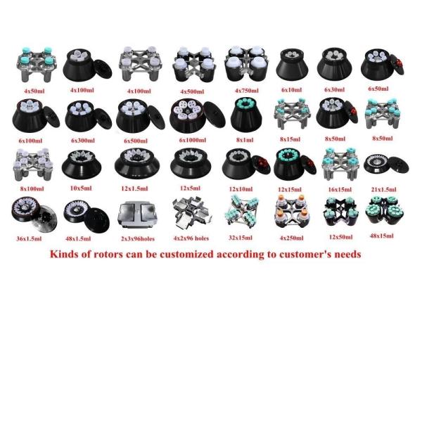 3000ml Vertical Floor High Speed Refrigerated Centrifuge 0-25000rmp Adjustable