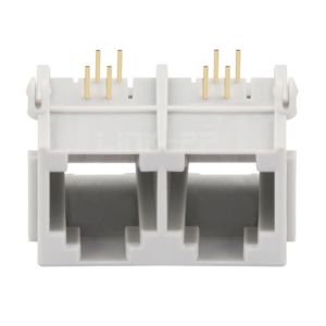 E5362-00A512-L 1x2 Port Rj11 Jack Connector Without Integrated Magnetics