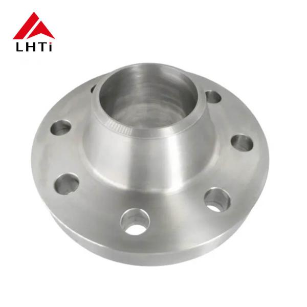 ASME B16.5 Gr2 Gr 5 Titanium Weld Neck Flange WNRF Raised Face For Oil and Gas Industry