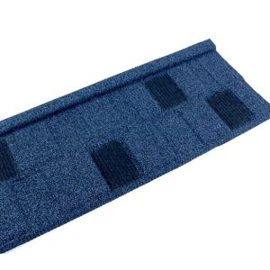 1340x420mm Stone Coated Roofing Shingle Tiles 2.35-3.50kgs/pc Customized Color