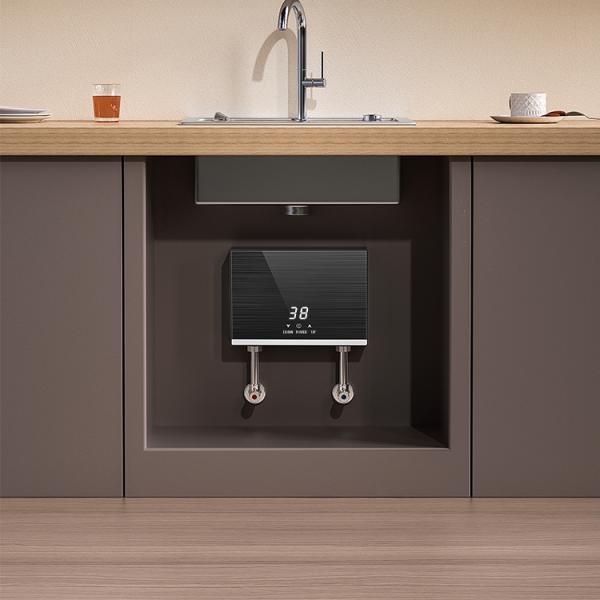Wall Mounted Kitchen Water Heaters 5500W Small Tankless Hot Water Heater