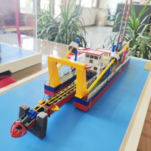 High Performance 18 Inch Cutter Suction Dredger Accelerate Dredging Work In