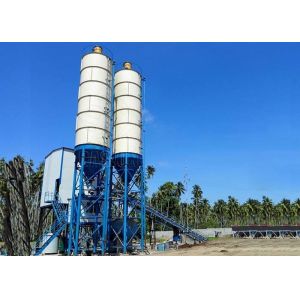 Central Mix Ready Mix Concrete Plant 150m3 High Precision Automatic Control