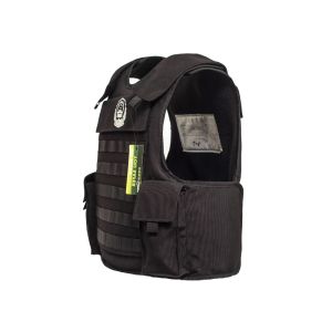 Quality NIJ IIIA Bulletproof Point Blank Ballistic Vest Black Tactical Jacket for sale