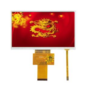 800x480 RGB TFT Resistive Touch Screen Monitor 7 Inch full HD