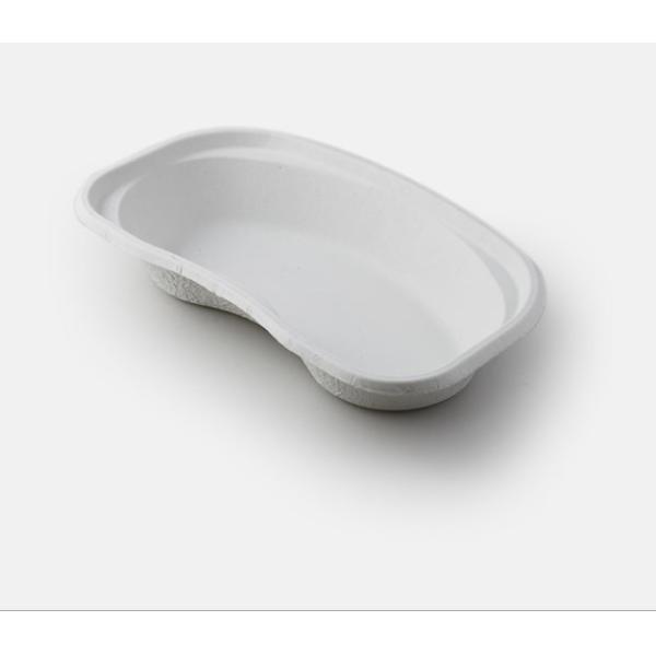 Degradable Recycled Newspaper Pulp 700ml Medical Kidney Dish