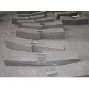 High Chrome Casting Sag Steel Ball Mill HRC33-43 Hardness