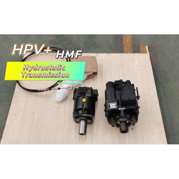 variable displacement hydraulic pumps Harvesting Machinery Hydrostatic Transmission HPV90 HMF90 Higher Carrying Capacity