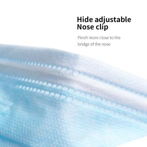 ASTM F2100 17.5*9.5cm Disposable Surgical Face Mask