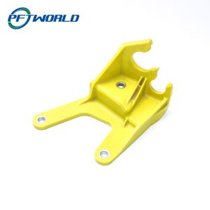 Customized Yellow Injection Molding Parts Precision ABS Components with Carton