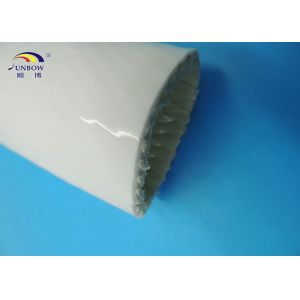 Red 100MM Silicone Resin Saturated Fiberglass Heat Resistant Sleeving Insulation