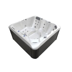 Luxury Outdoor Hot Tub For 5 Persons With Whirlpool Massage Acrylic Bathtubs