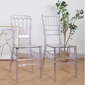 Stackable Clear Acrylic Chiavari Chairs Banquet Lucite Chiavari Chairs