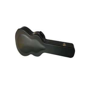 Classic Guitar Wood Case, High Quality PVC Leather Exterior, Velvet Padding