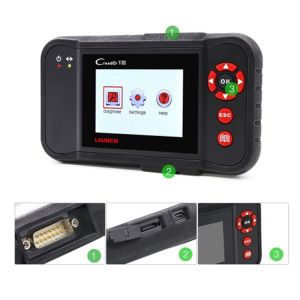 LAUNCH Creader viii obd2 code reader diagnostic Scanner test Engine Transmission
