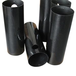 Large Diameter 120mm 150mm Carbon Fiber Tube With 3K Weave