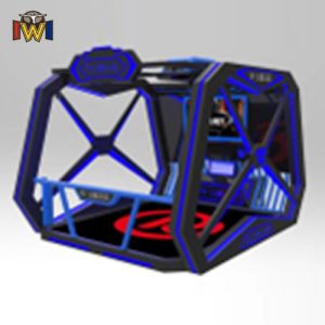 Folding Space VR Cage 4 Players Virtual Reality Cage Rust Proof Coating