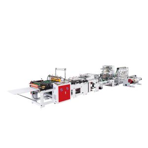 PE Towel Hot Cutting Side Sealing Bag Making Machine 9050X2800X1600mm