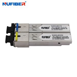 1.25gb/S SMF Bidi SC 3km Optical Fiber SFP Transceiver For Huawei Cisco Mikrotik