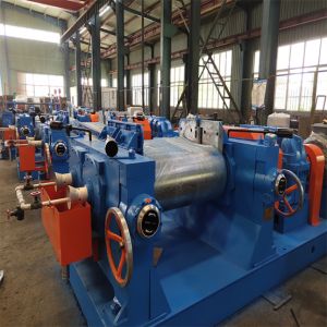 CE ISO Reclaimed Rubber Sheet Line Rubber Refiner Mill Production Line