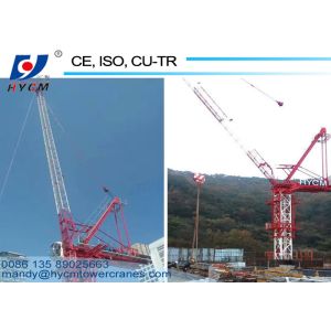 QTD2520 Construction Luffing Jib Tower Crane 6tonsTower Crane Lifting Capacity