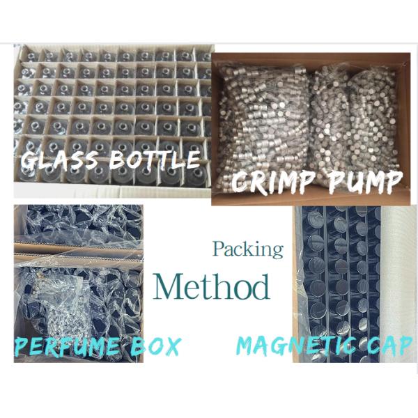 Wholesale 30ml Empty Cylinder Glass Perfume Bottle with Spray Cap