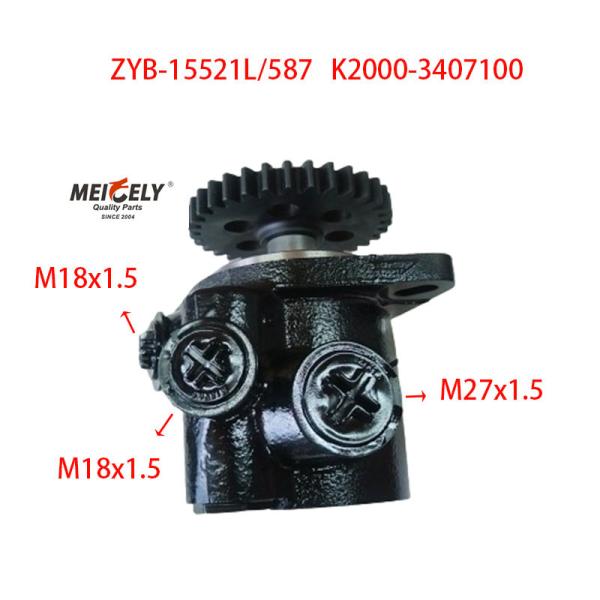 Stock Hot Sale Steering Booster Pump Assembly For Yuchai Engine