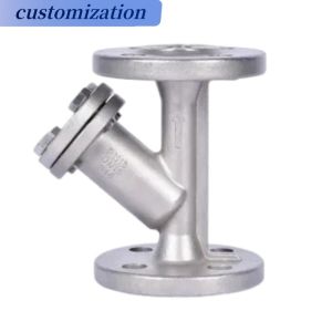 OBM Supported Diaphragm Structure Sus304 316 Y Strainer Y Type Female Thread