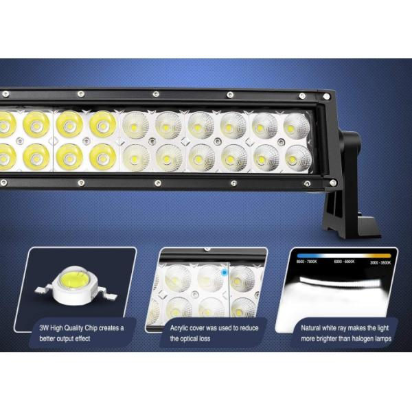 32 Inch 180W Front LED Light Bar IP67 Waterproof Adjustable Mounting