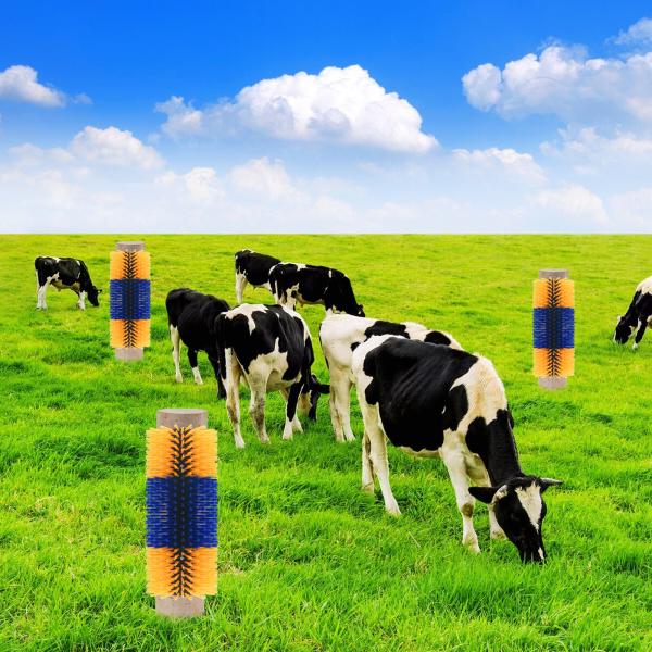 ODM Cow Scratching Brush Livestock Brush Scratcher For Cleaning