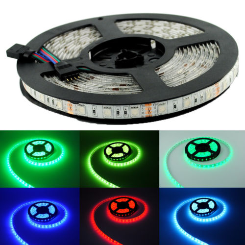 SMD3528 5m Led Strip 12 V RGB White Warm White Waterproof Flexible Led Strip
