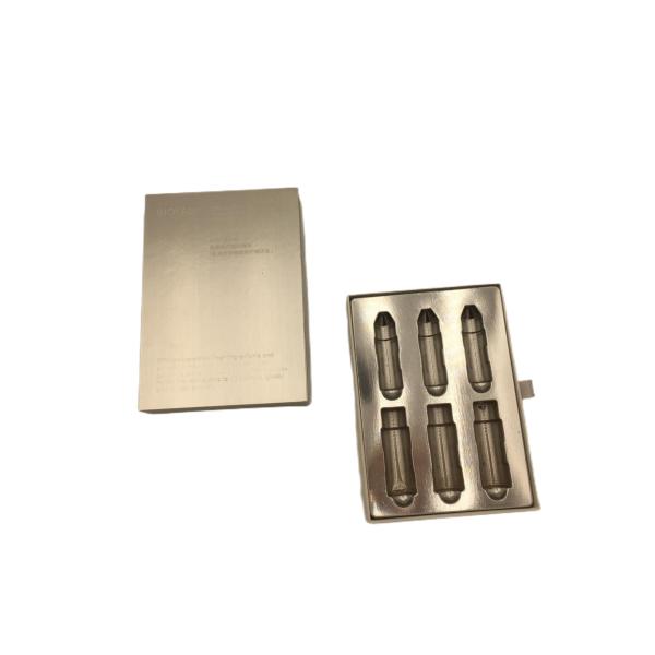 Brand custom skin care product essence packaging box with better texture packaging