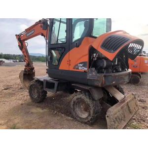 Wood Grabber DX60-9C 6T Used Doosan Excavator