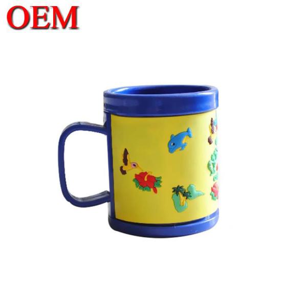 Buy OEM Plastic Cartoon Cute Cup / 3D Model Clear Plastic Mug at wholesale prices