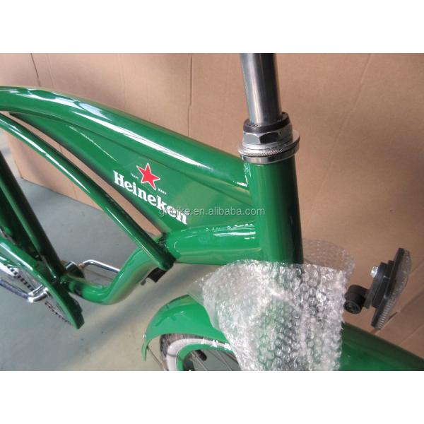 Versatile 26 inch Steel Frame Men Beach Cruiser Bike for Promotion Gloss Weight 19KGS