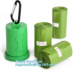 Customized biodegradable compostable Drawstring garbage bag, compostable garbage