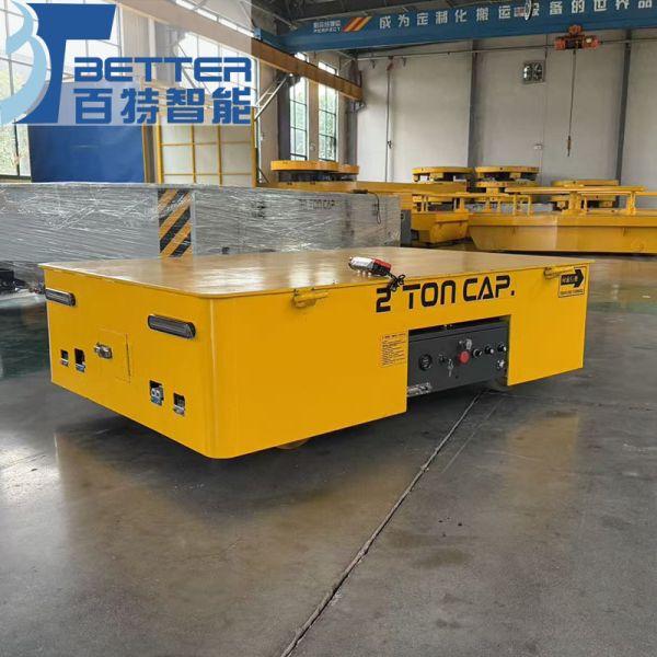 Buy 20t Best Price Battery Power Trackless Electric Transfer Cart for Material Transportation at wholesale prices