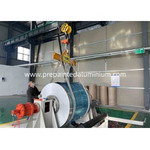 Thickness .027 Width 15 Inches Coated Aluminum Coil For Fabricate Gutters