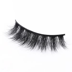 Synthetic 18mm 3D Faux Mink Lashes With Black Cotton Band