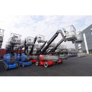 6m-22m Hydraulic Trailer Telescopic Articulated Cherry Picker SNSC Spider
